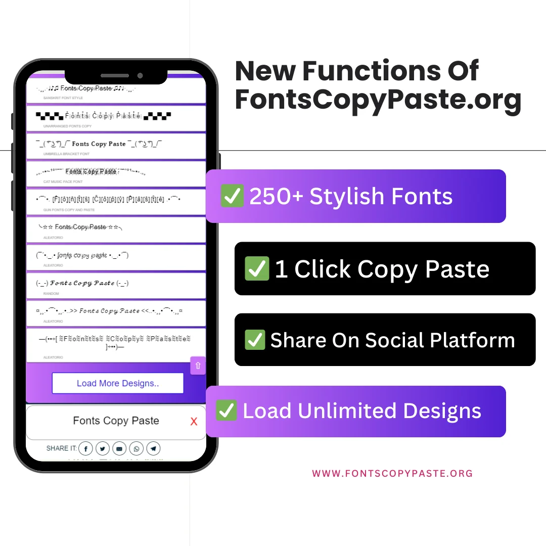 Features of Stylish Font-Maker Features of Stylish Font-Maker